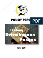 Policy Paper Lembaga Pangan