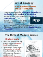 History of Geology The Birth of New Science