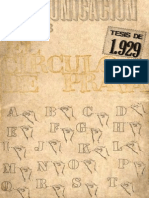 El Circulo_linguistico de Praga Tesis de 1929