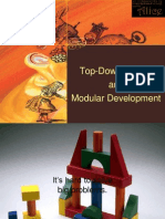 Top-Down Design and Modular Development: An Introduction To Programming Using Alice