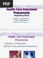 Lecture 7 - Nosocomial Pneumonia