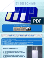 Reactii de Schimb - PPSX