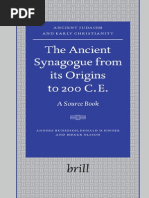 The Ancient Synagogue_From Its Origins to 200 C.E.