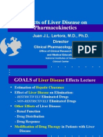 Effects of Liver Disease On Pharmacokinetics