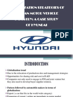 Globalization Strategies of Korean Motor Vehicle Industry: A Case Study of Hyundai