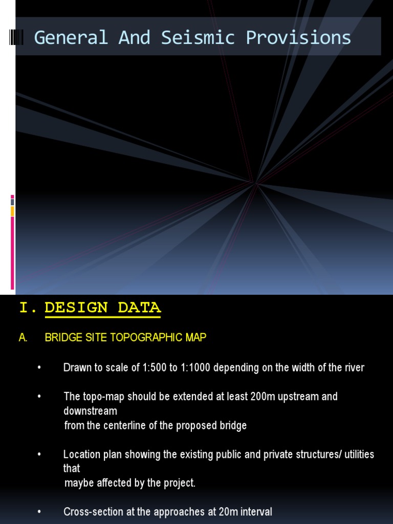Bridge Design and Seismic Guidelines | PDF | Semi Trailer Truck | Deep ...