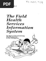 The Field: Health Services Information