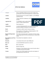 Drilling Glossary