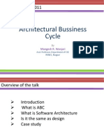 Architecture Bussiness Cycle