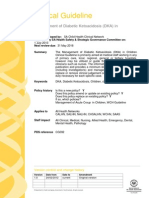 Diabetic+Ketoacidosis+ (DKA) +in+children Aug2013