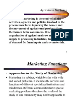 Agricultural Marketing Is The Study of All The