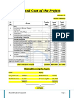 Financial Analysis Assignment Latest