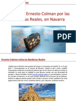 Pasea Con Ernesto Colman Por Las Bardenas Reales, en Navarra