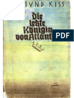 Kiss, Edmund - Die Letzte Koenigin Von Atlantis (1931, 237 S., Text)