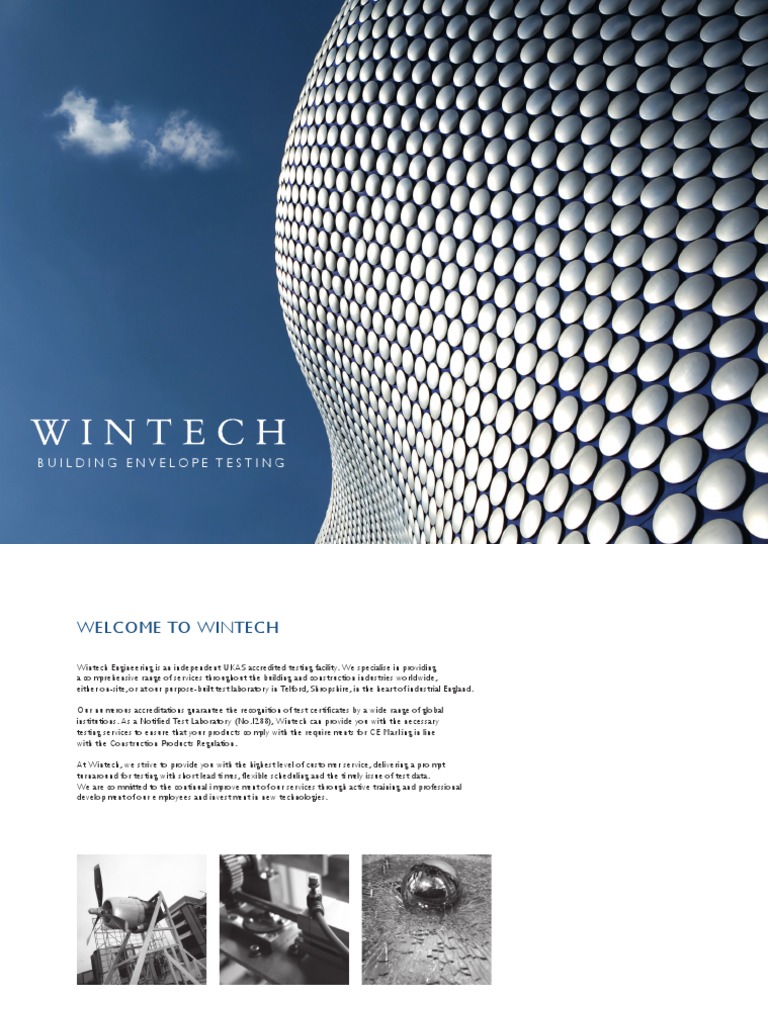 Wintech Engineering Limited - Brochure 2014 | PDF | Engineering | Science
