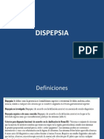 DISPEPSIA