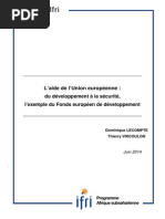 L'aide de l'Union européenne 