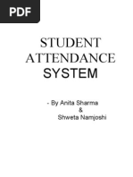 Download student attendance system by darpankorat SN22842567 doc pdf