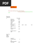 Valuation of A Firm