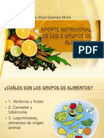 Aporte nutricional de los 3 grupos de alimentos.pptx