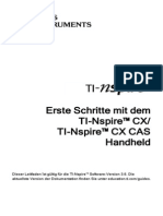 TI-Nspire CX-HH GettingStarted De