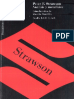 Strawson Analisis y Metafisica