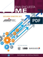 Gran Encuesta Pyme II-2013