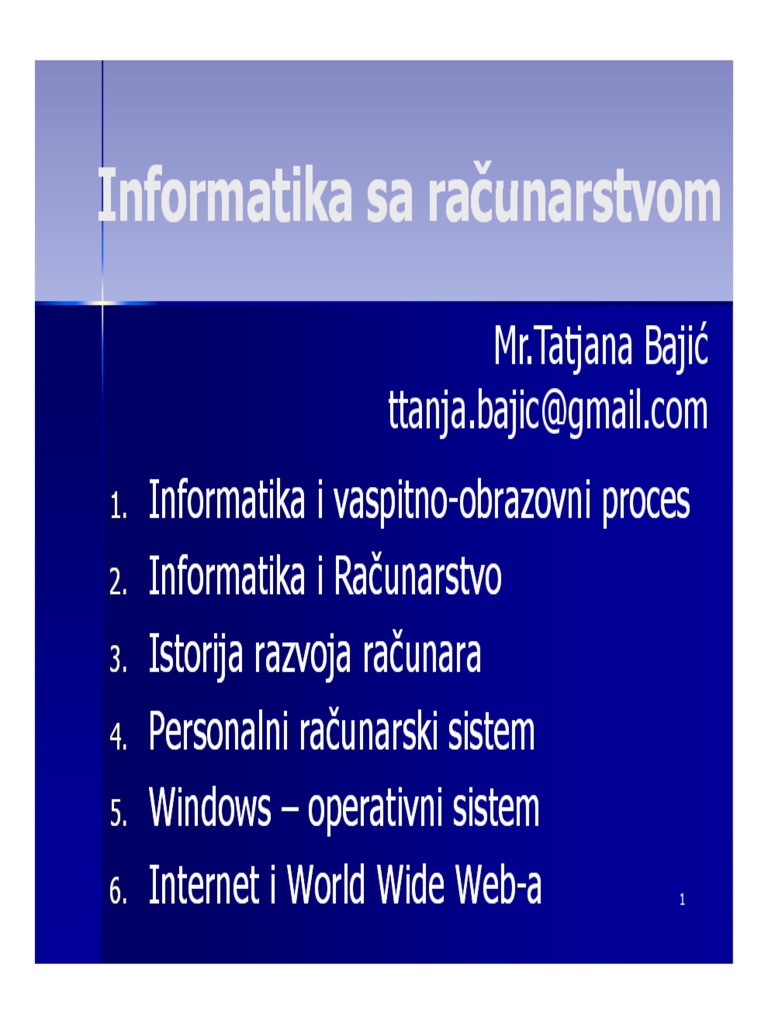 Informatika
