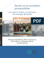 Dell'Elicine, Francisco, Miceli, Morin (Coor) - Pensar El Estado en Las Sociedades Precapitalistas