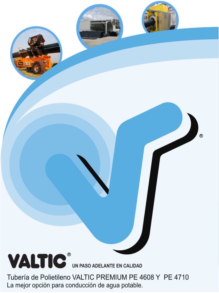Tubería Valtic PE 4608 y PE 4710 | PDF | Tubería (transporte de fluidos ...