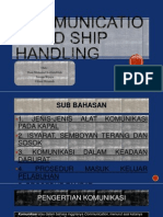 Communication and Ship Handling