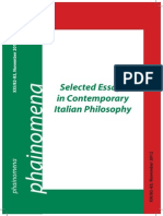 Contemporary Italian Philosophy PDF