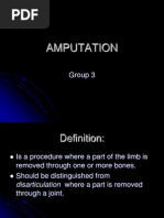 Leg Amputation Bandaging Guide | PDF | Amputation | Prosthesis