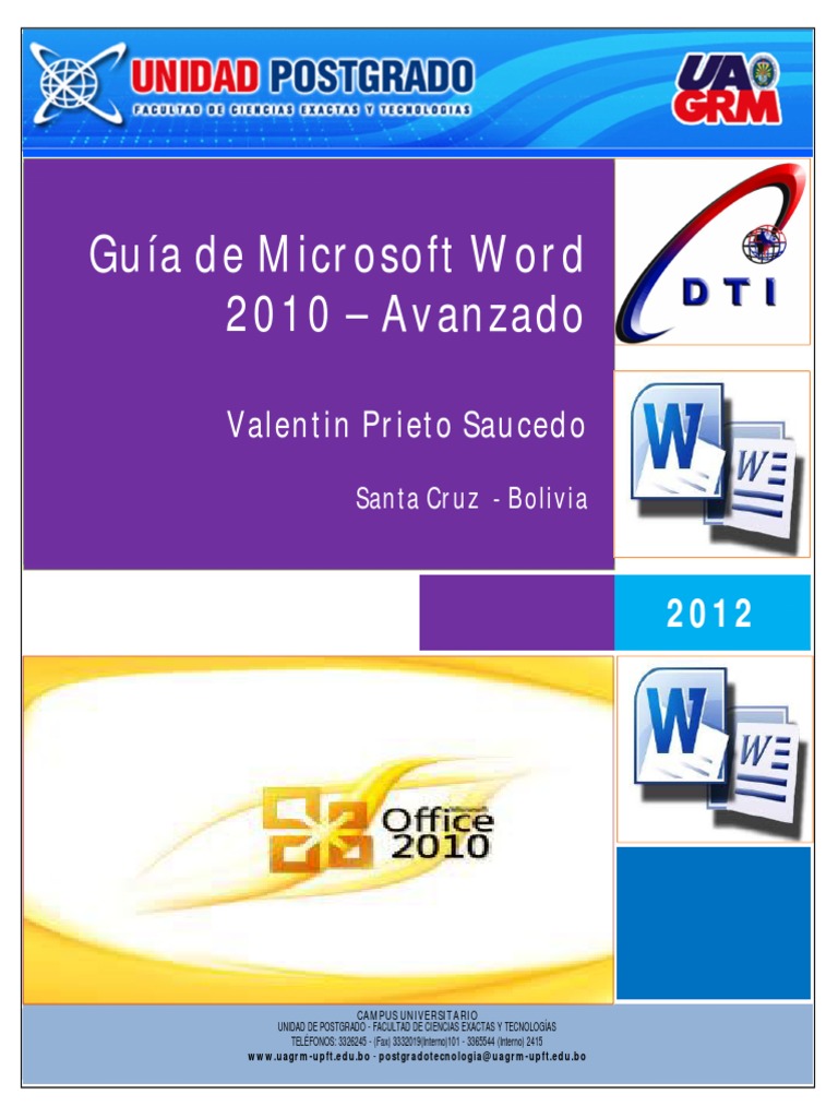 Guia de Microsoft Word 2010 Avanzado.pdf Bibliografía Microsoft Word