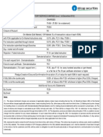 Revised DP Tariff