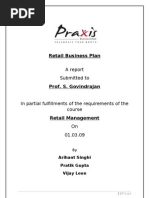 Download Retail Business Plan by Arihant SN22845695 doc pdf