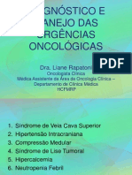 Emergências Oncológicas (Dra Liane)
