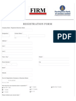 Registration Form Firm Expo