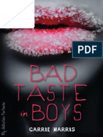 1. Bad Taste in Boys - Carrie Harris