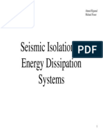Seismic Base Isolation & Energy Dissipation Systems, Slides 2000 by Elgamal and Frasier