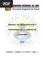 Mof Unidad Economia