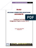 Modul Praktik Komputer Akuntansi Accurate 4 1 Stapi Indonesia 2012