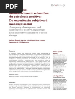 Psicologia Positiva(Artigo)