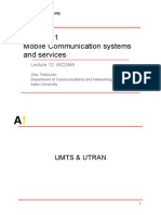 S-72.2211 Mobile Communication Systems and Services: Umts & Utran