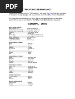 Download Taekwondo Terminology by Md Ariful Haque Khan SN2284805 doc pdf