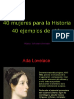 [45] 40 Mujeres Para La Historia