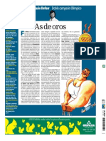 "AS DE OROS", Mundo deportivo.