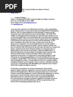An Illegal RNM (Remote Nueral Monitoring) - EMP (Electromagnetic Pulse) Criminal Satellite Surveillance Network