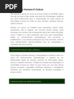 Diversidade Humana E Cultura