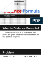 Langaigned Distanceformula